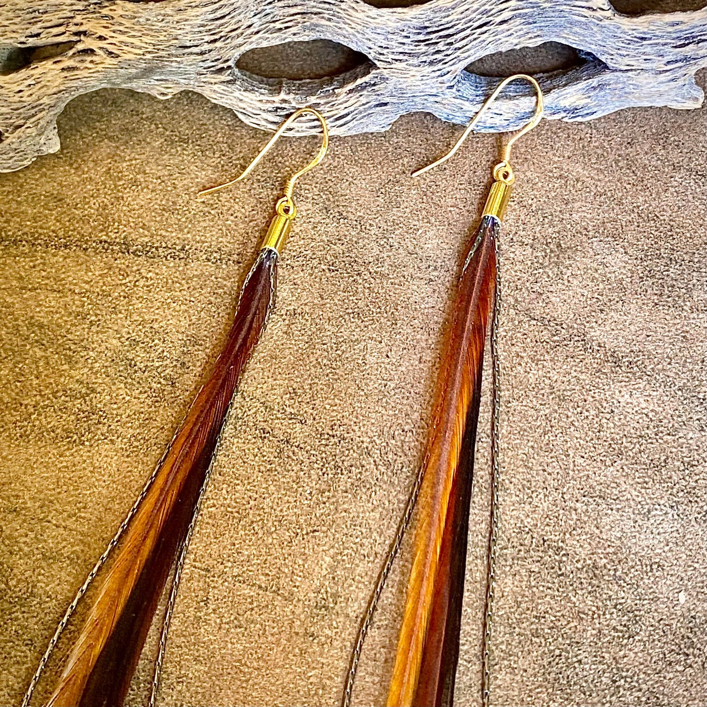 Mini Feather Earrings