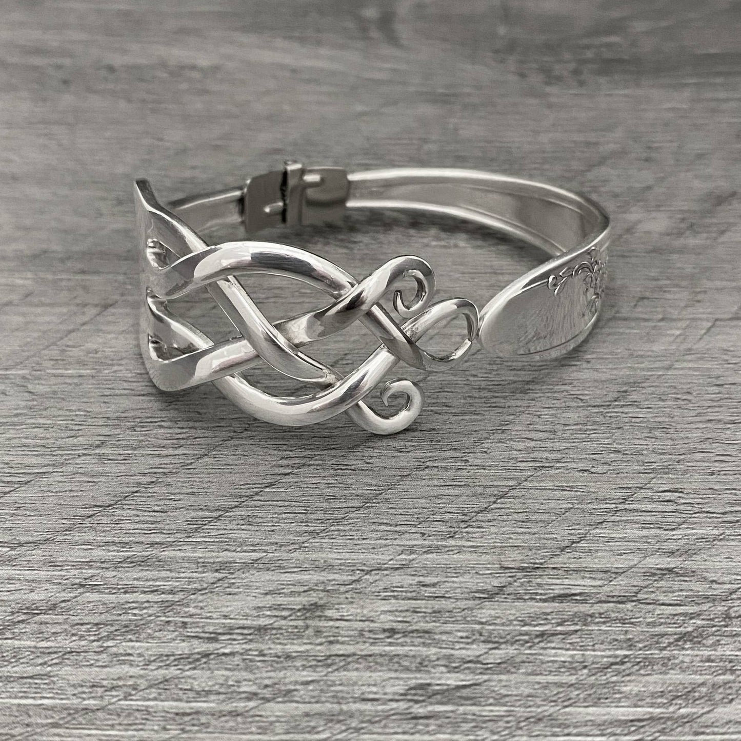 Celtic Weave Fork Bracelet (1)