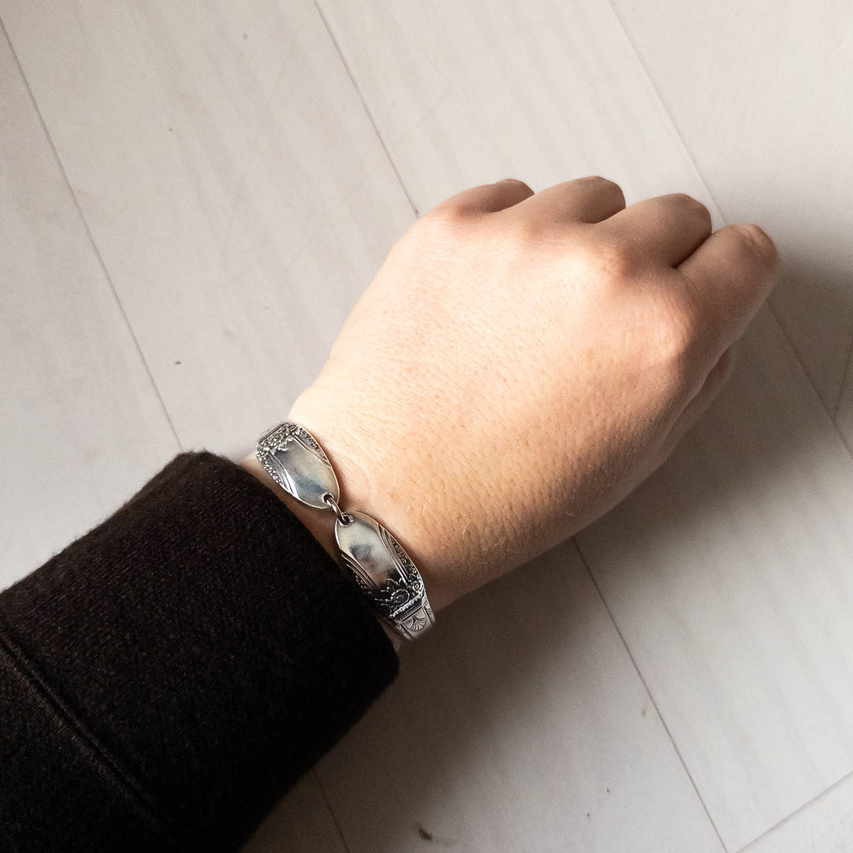 First Love Silverware Handle Bracelet