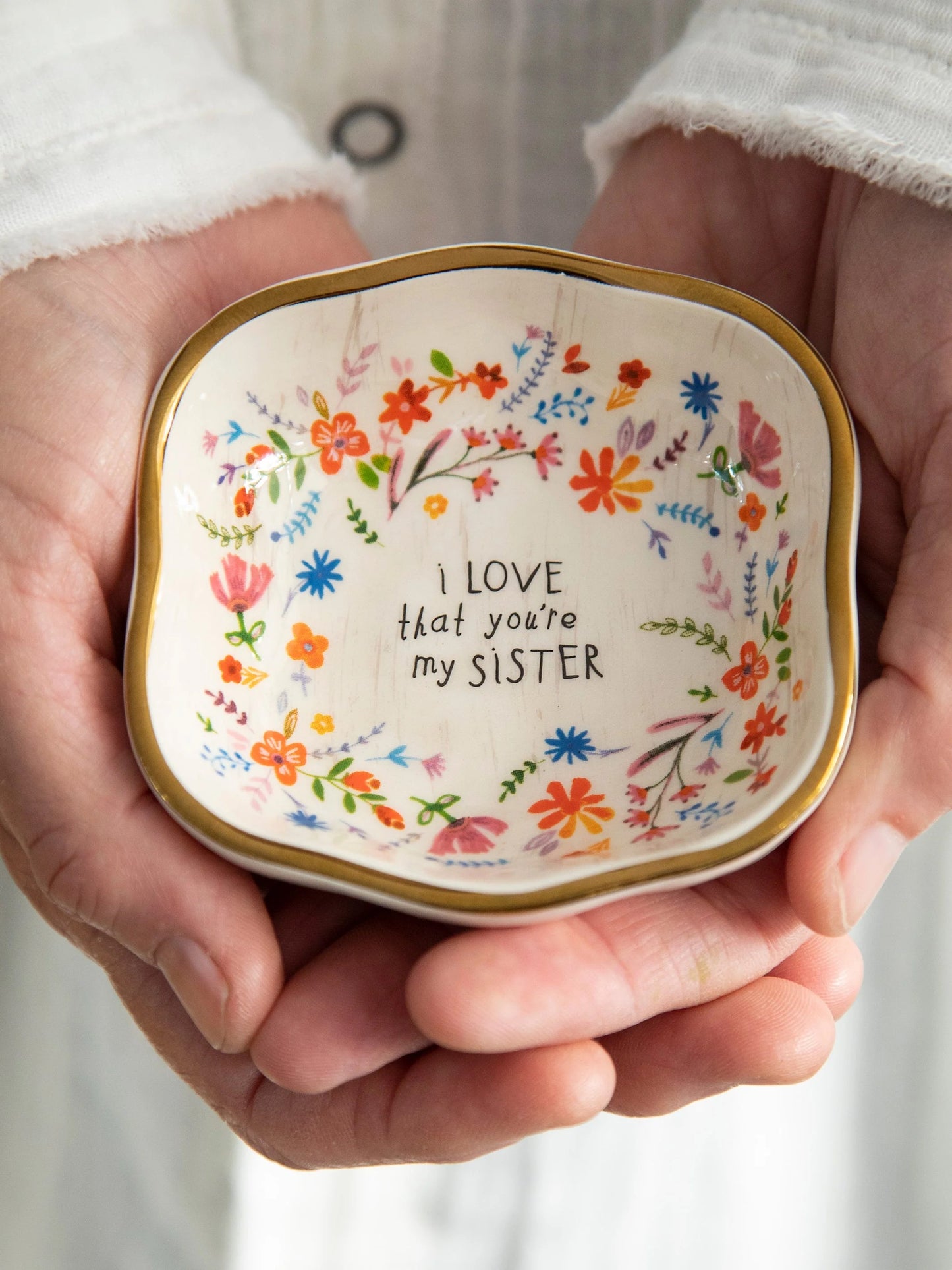 Antiqued Trinket Bowls