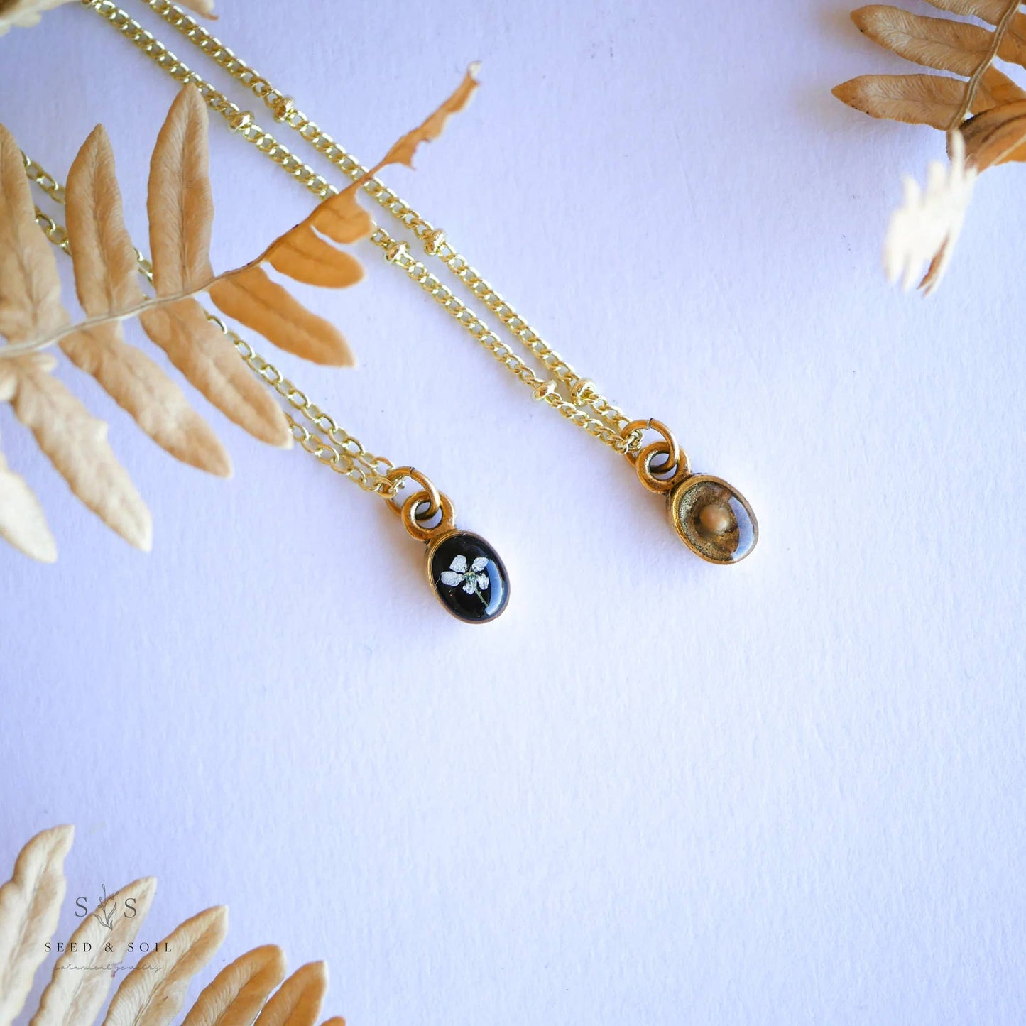 Tiny Oval Necklace