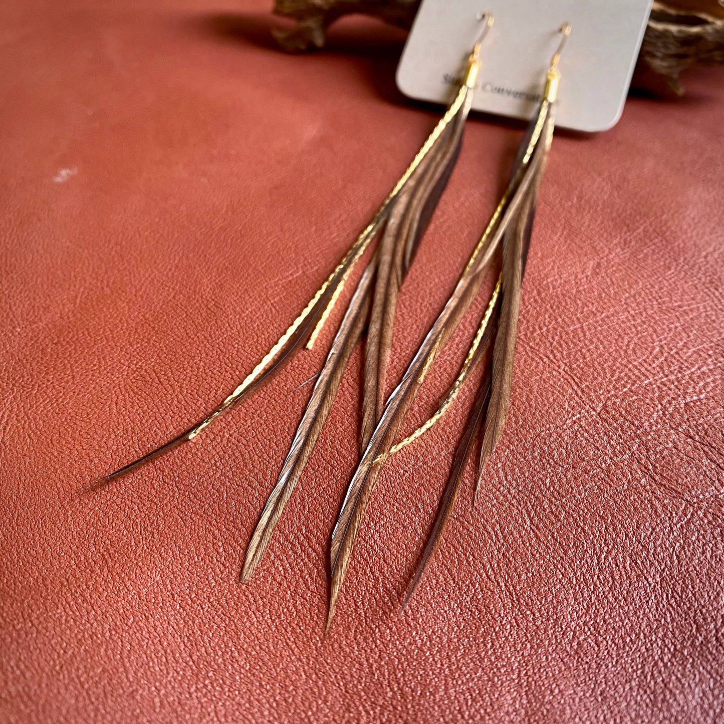 Mini Feather Earrings