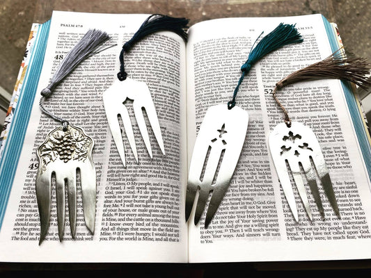 Flattened Fork Bookmark