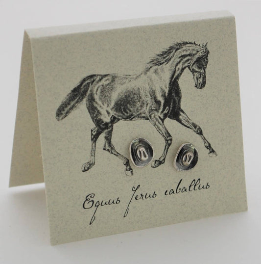 Semaki & Bird - Cowboy Hat Stud Earrings - sterling silver Natural History