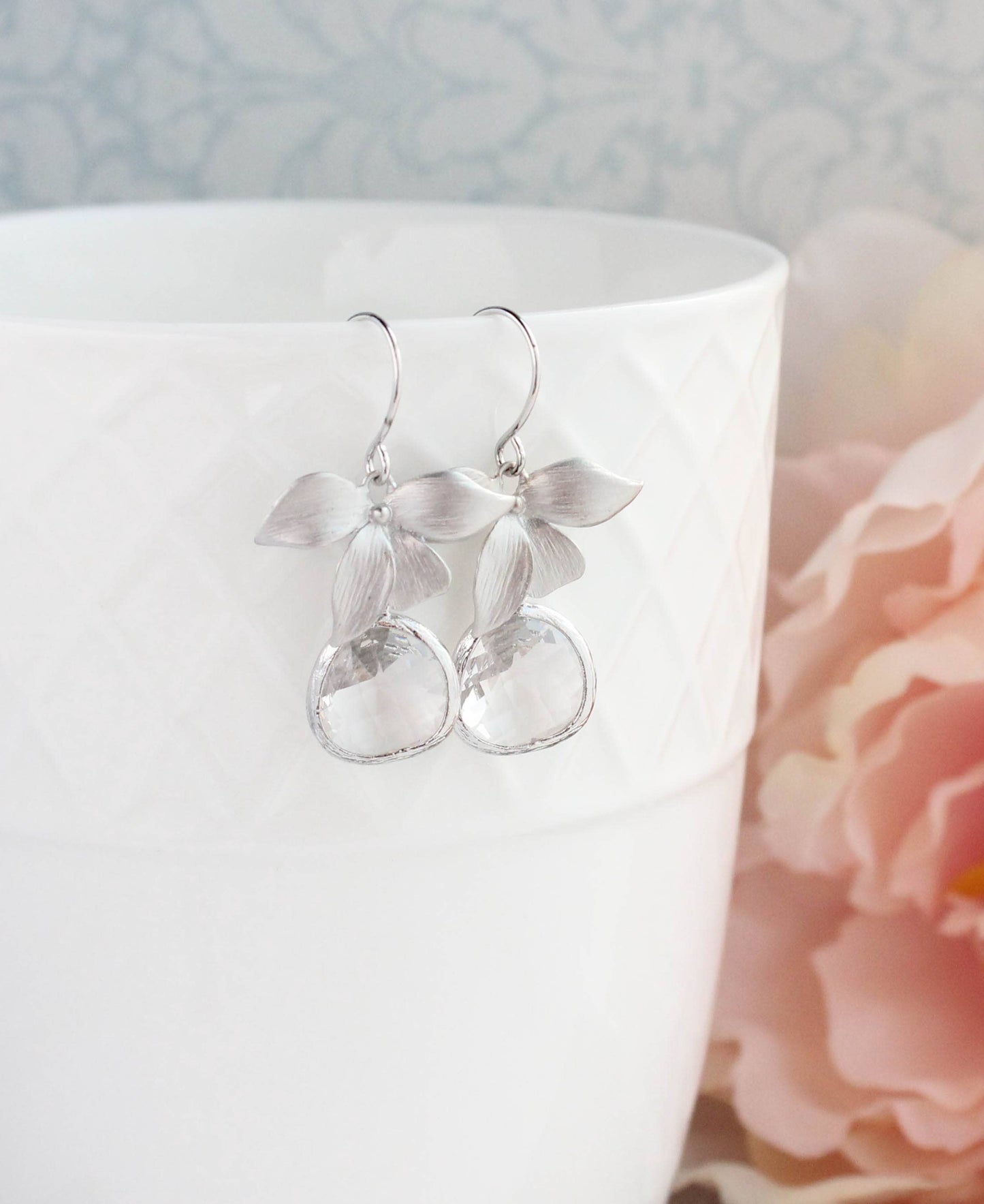 Orchid Earrings
