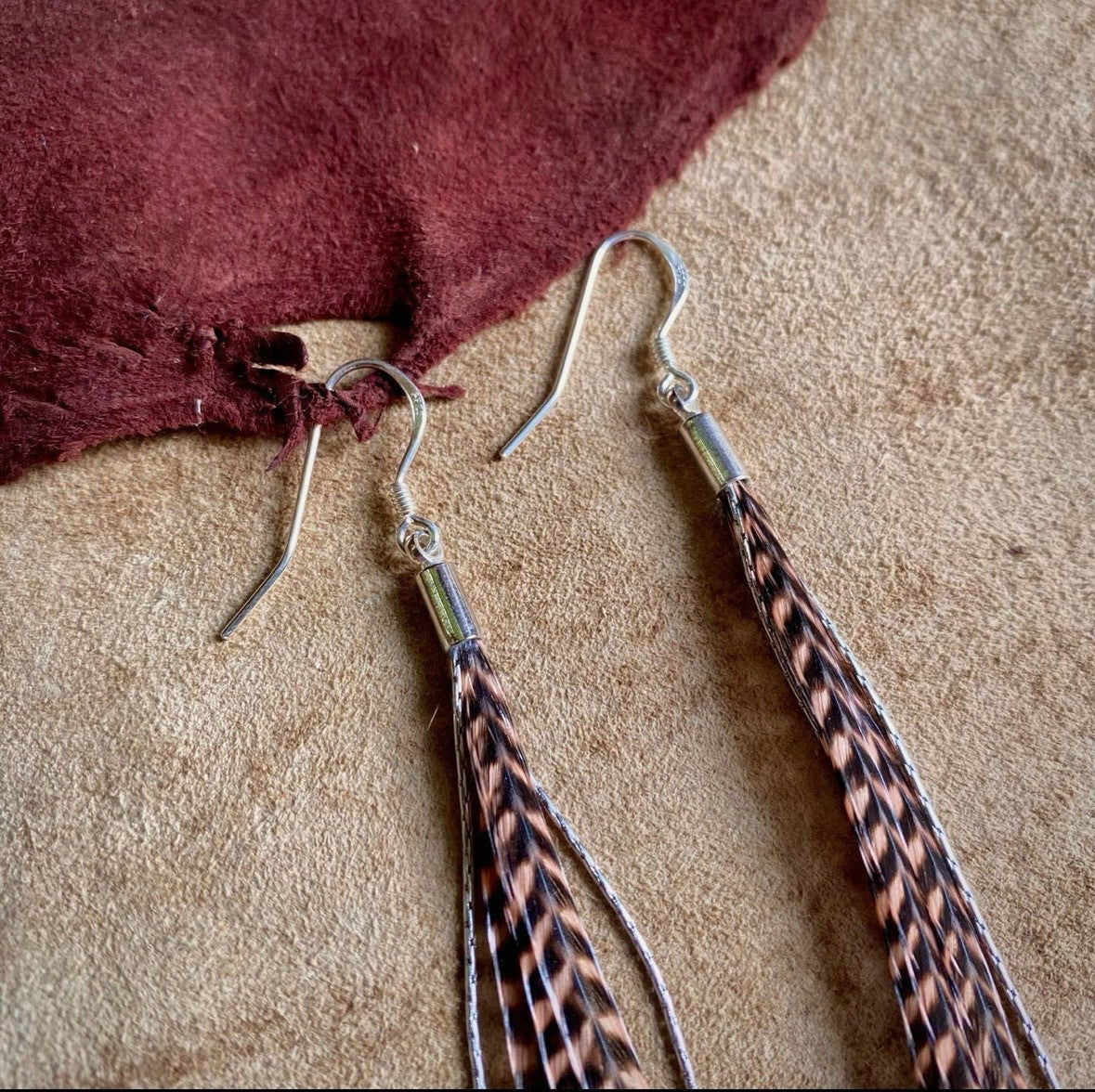 Mini Feather Earrings