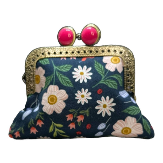 Kiki & Syds Mini Clutch Coin Purse - Garden Glow