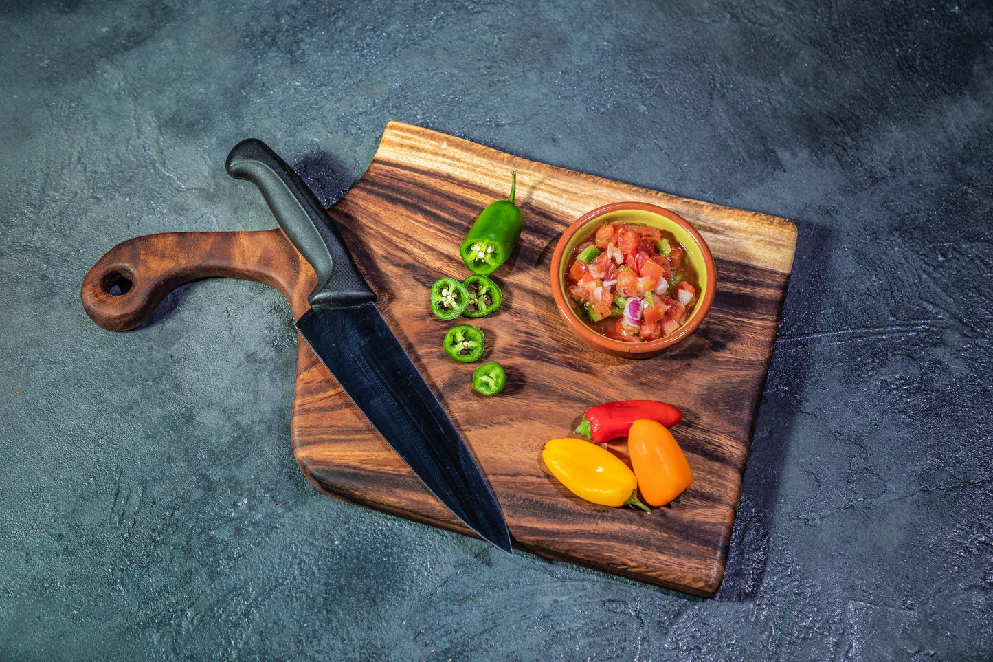 Large Live Edge Board with Handle