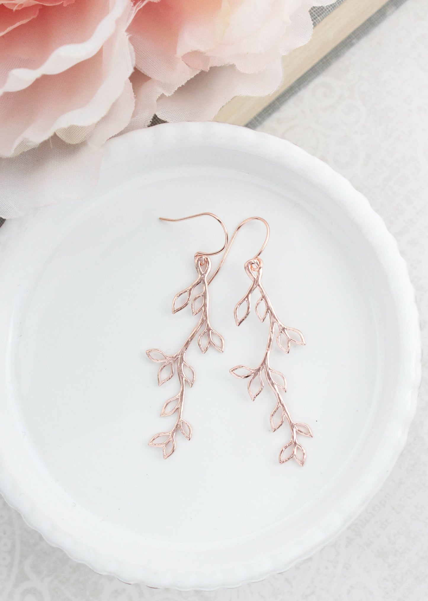 Leafy Branch Earrings