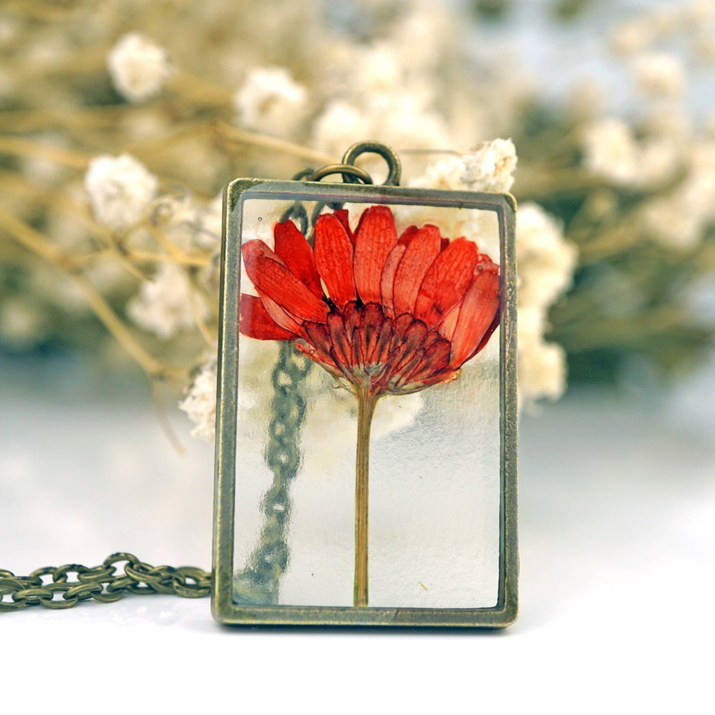 November Birth Flower Necklace