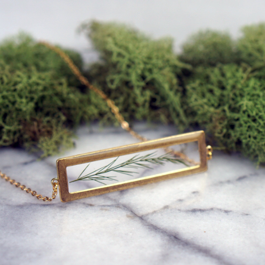 Fern  Bar Necklace