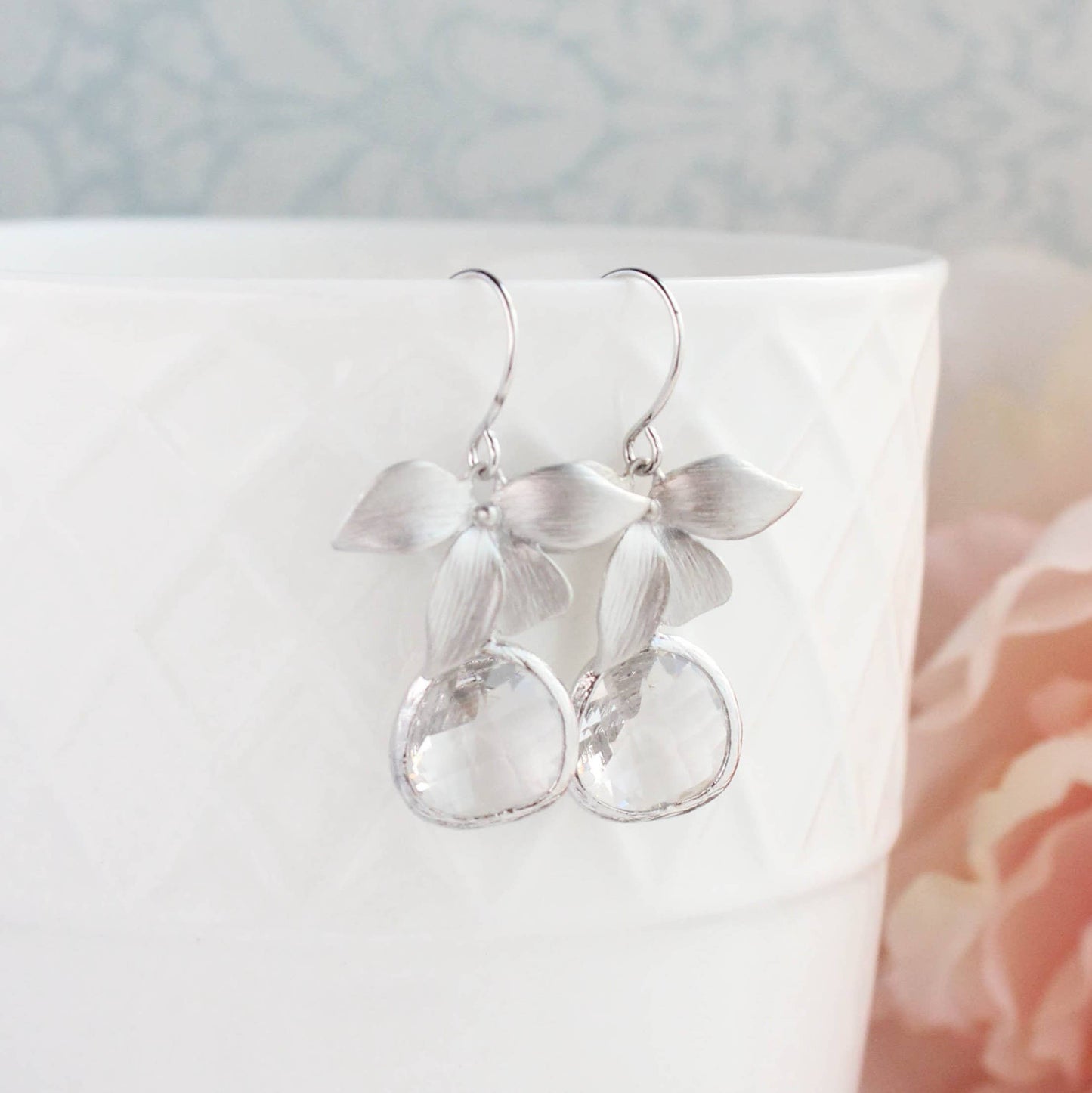 Orchid Earrings