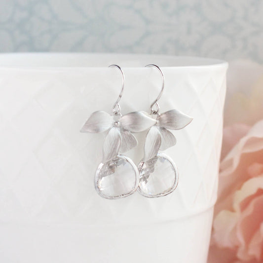 Orchid Earrings