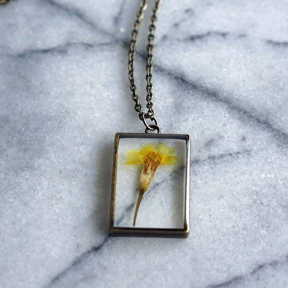 October Birth Flower Necklace