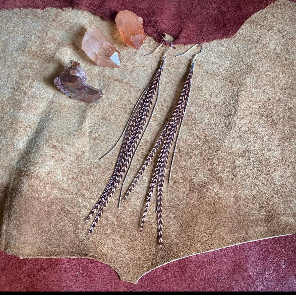 Mini Feather Earrings