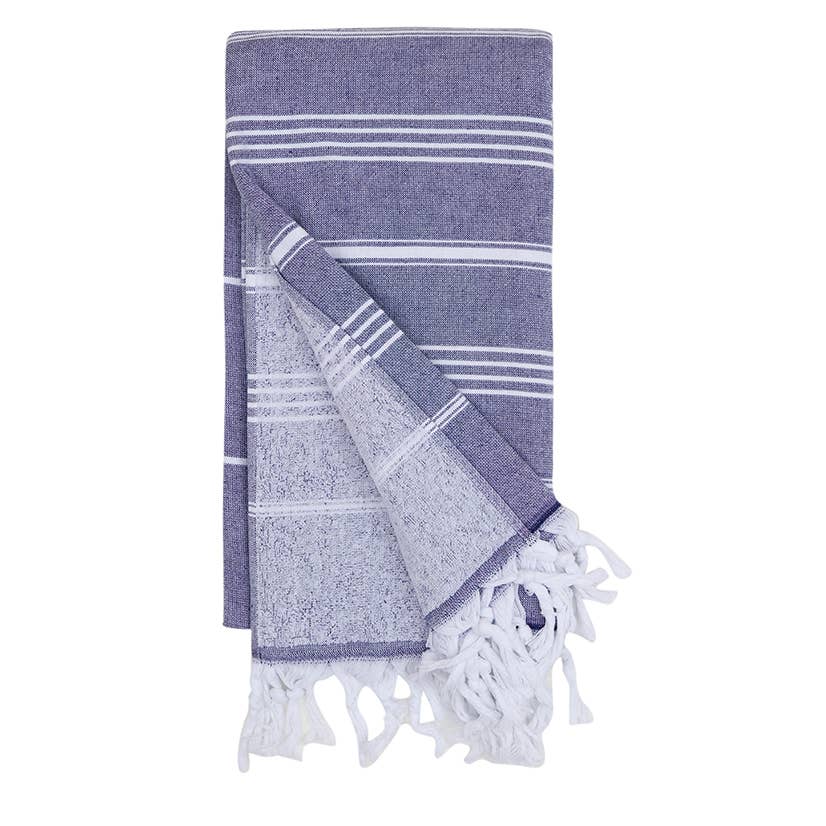 Stripe Turkish Bath Towels w/ Terryback