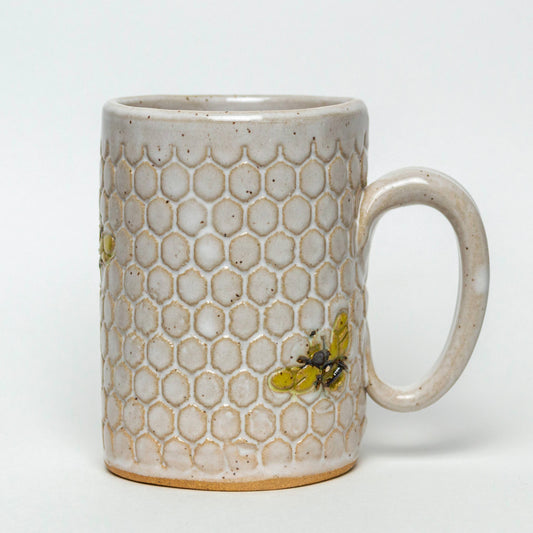 Handmade Ceramic Stoneware Mug- 16 oz.