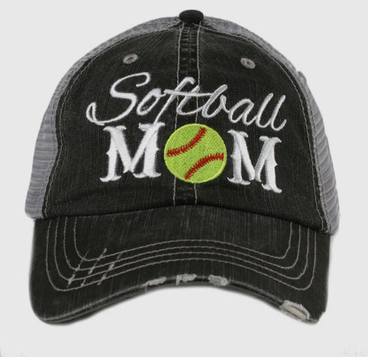 Softball Mom Trucker Hat