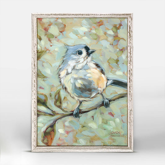 Swirl Mini Framed Canvas