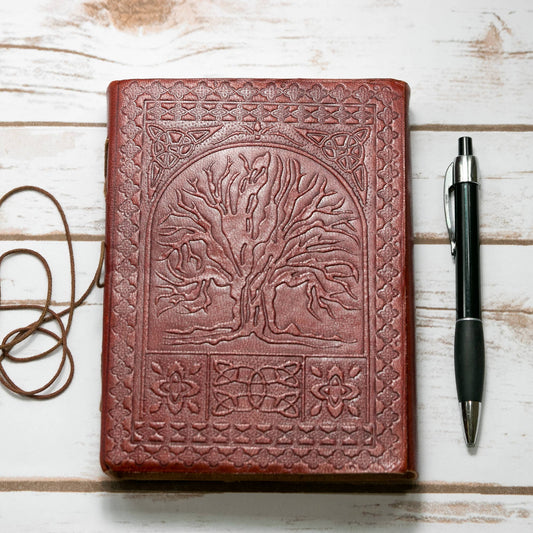 Tree Of Life Handmade Leather Journal