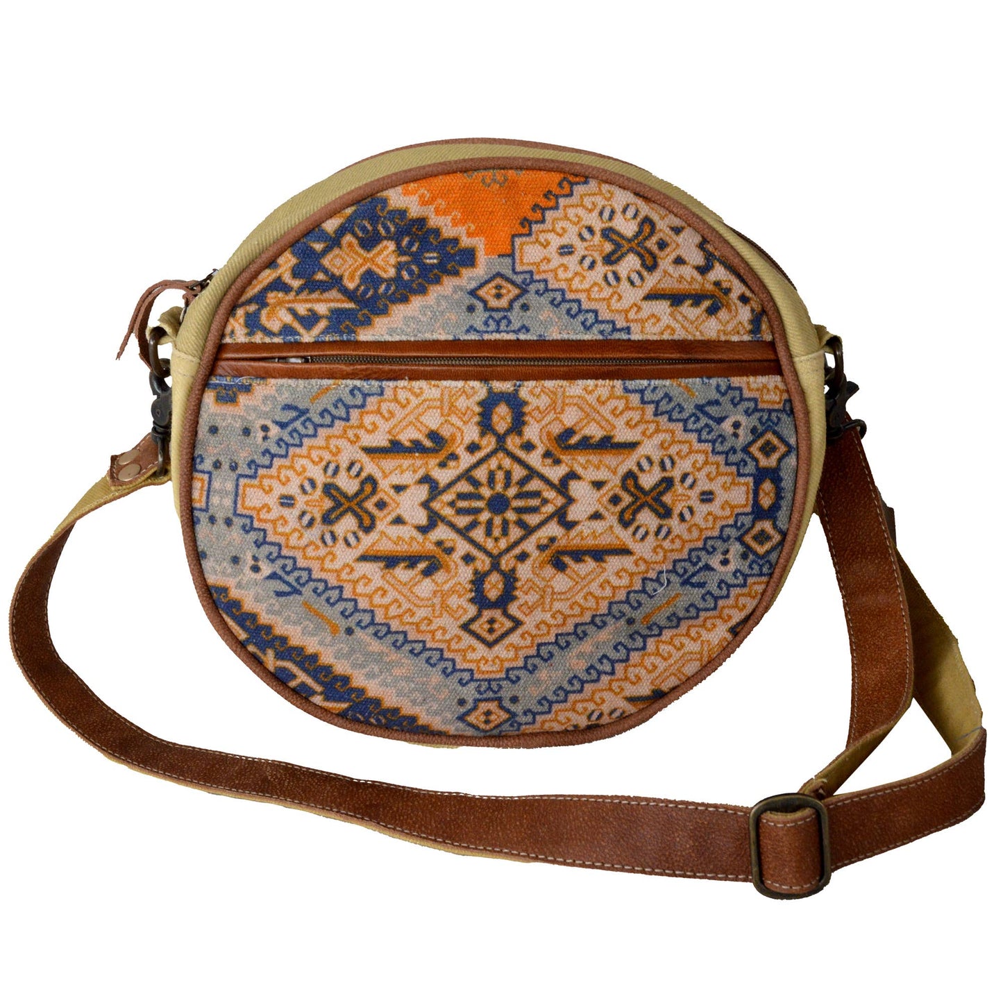 Circular Canvas Bag