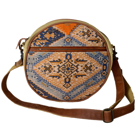 Clea Ray Circular Canvas and Rug Bag