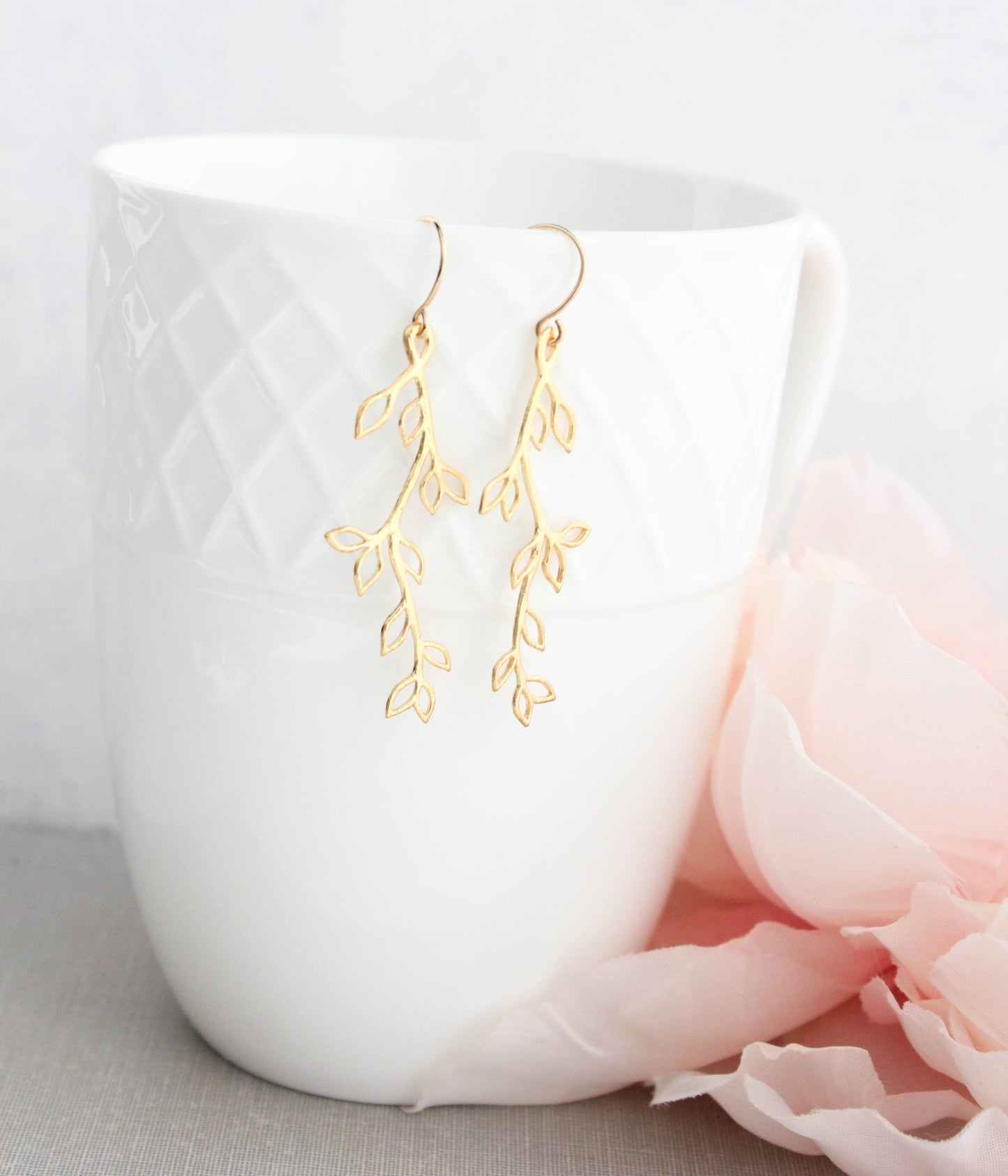 Leafy Branch Earrings