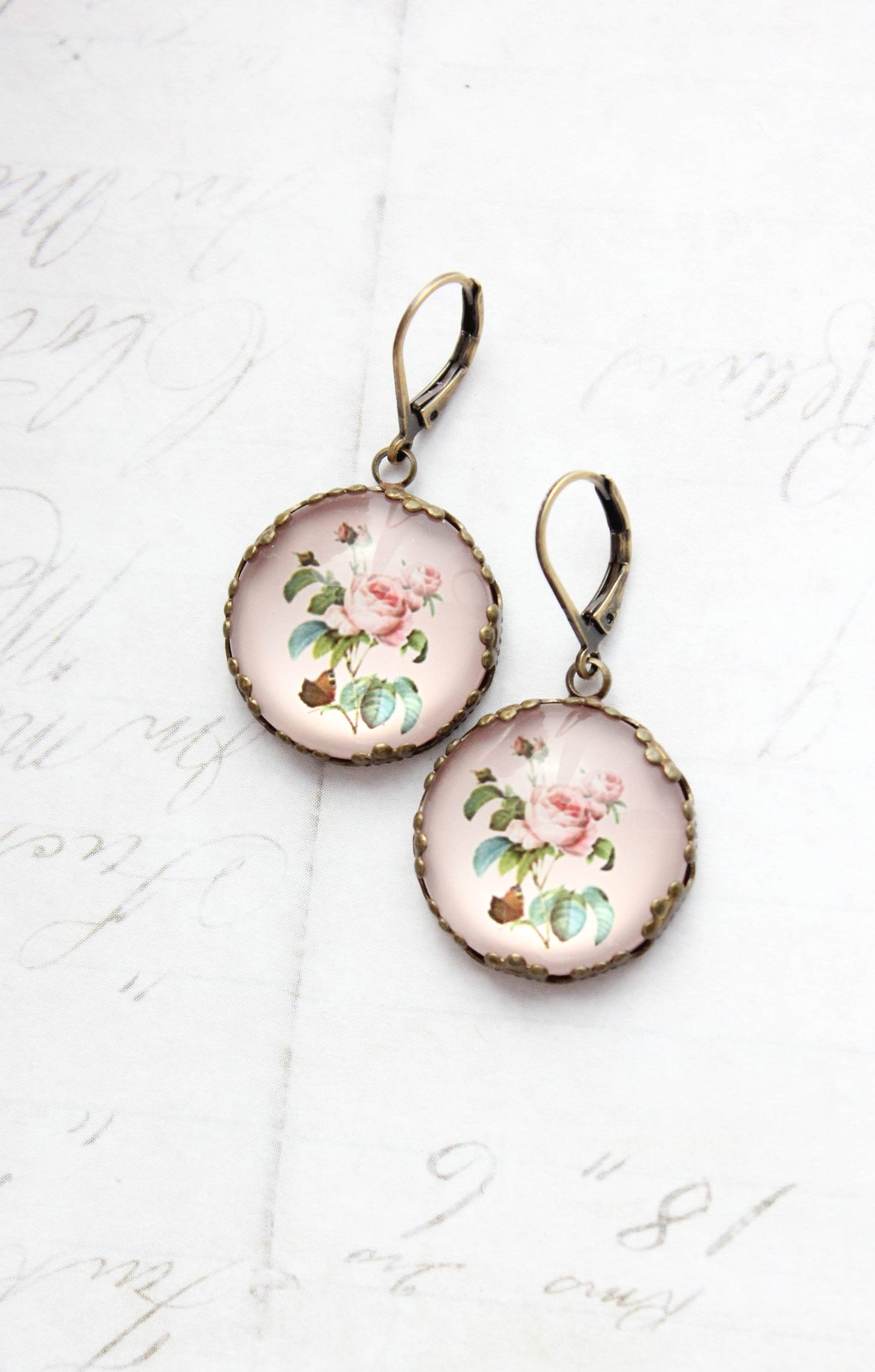 Rose Earrings
