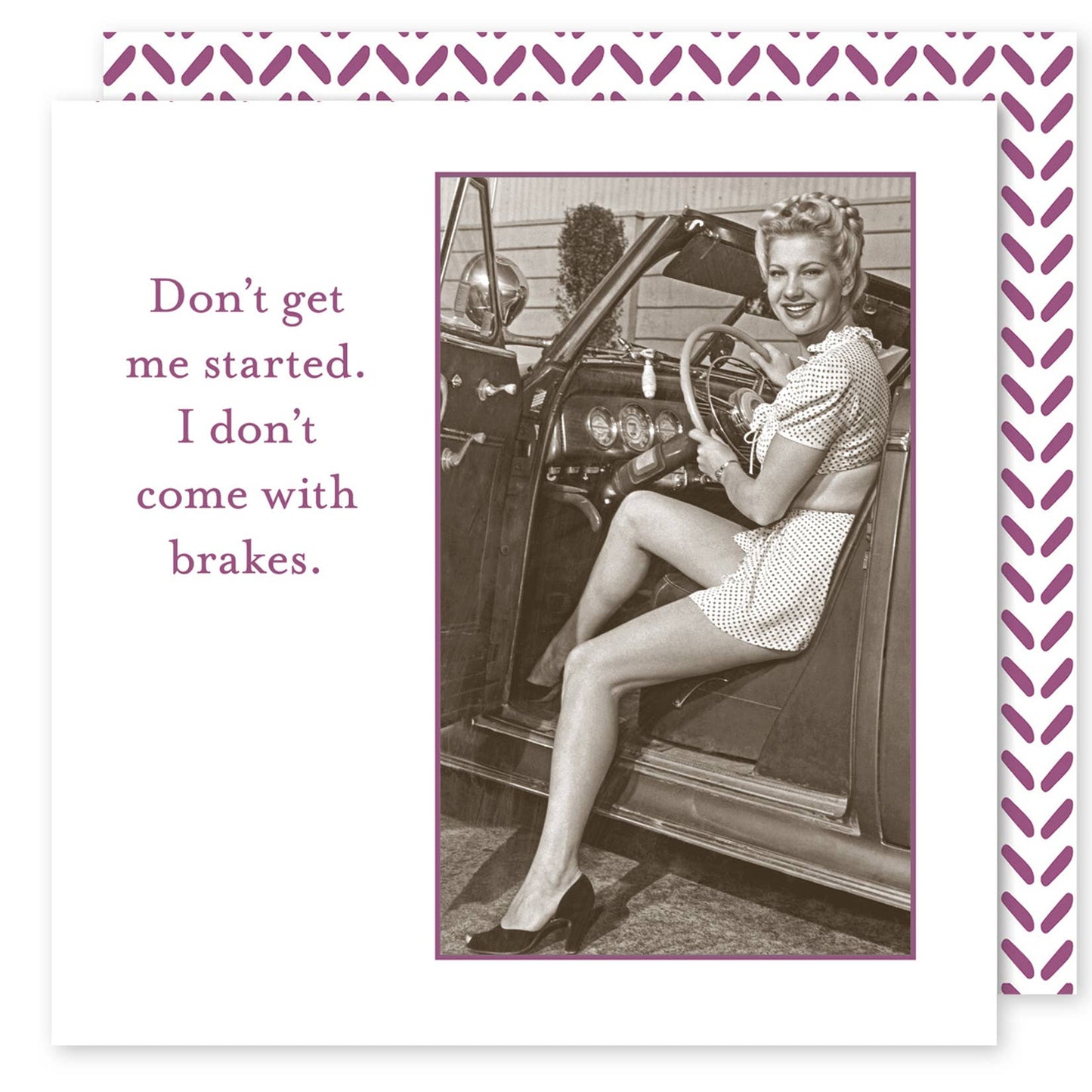Don't Get Me Started Beverage Napkin