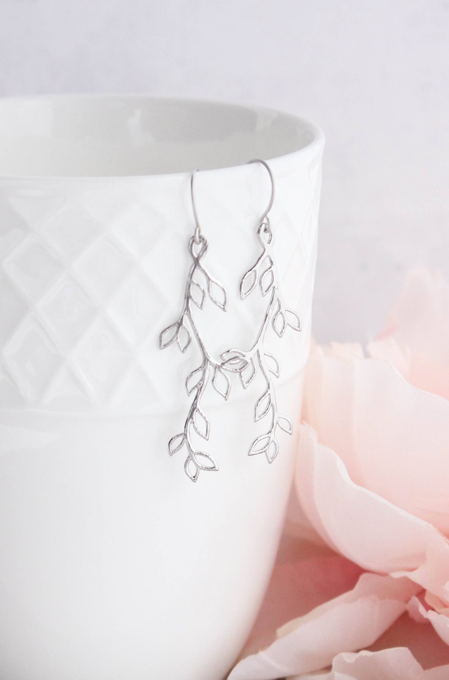 Leafy Branch Earrings