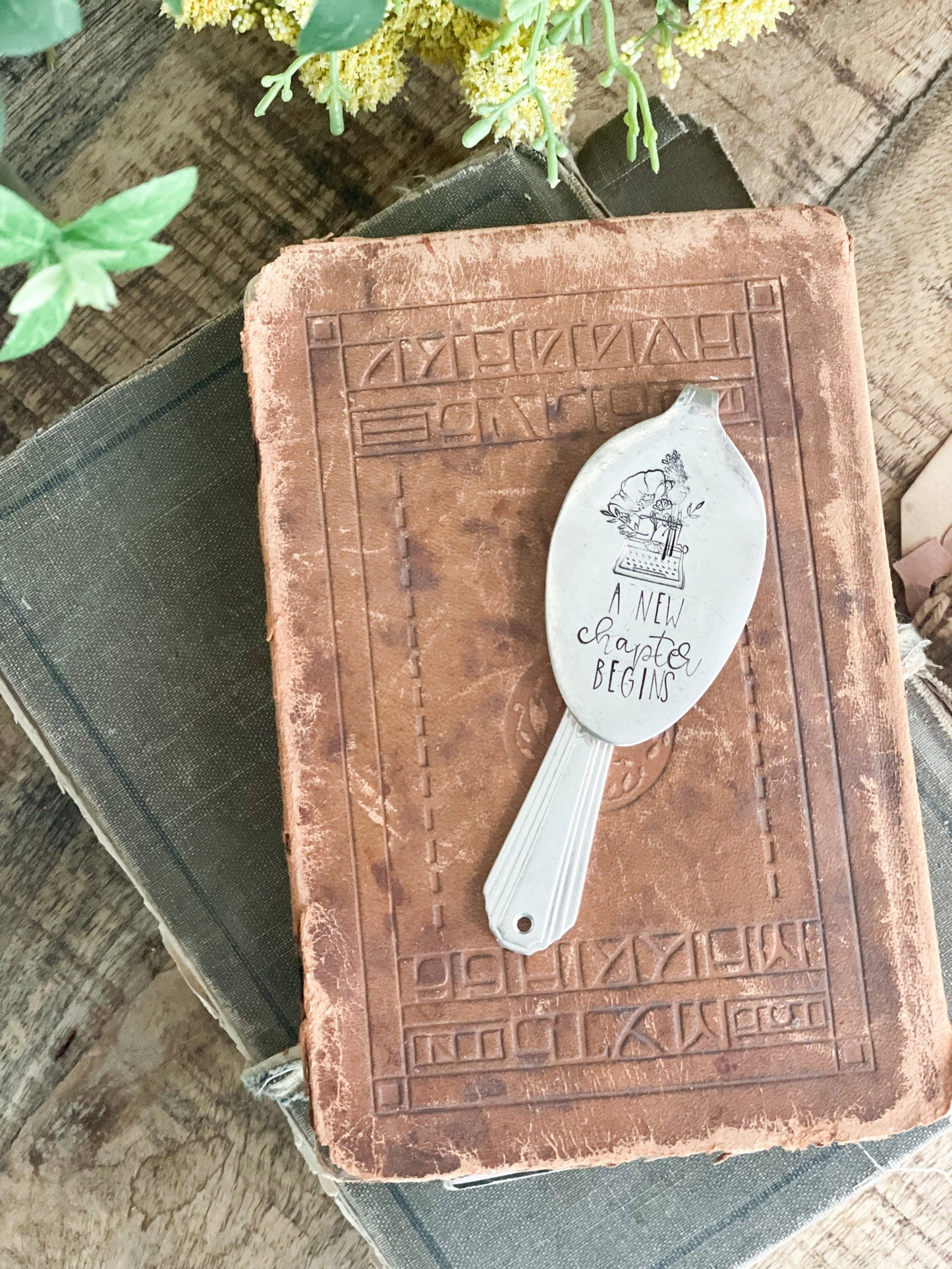 Stamped Spoon Bookmark