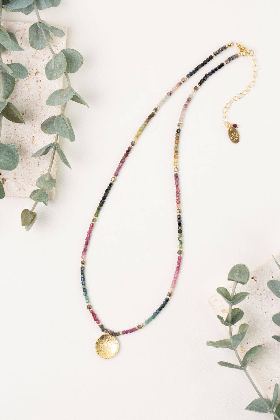 Tourmaline 16.5-18.5" Necklace
