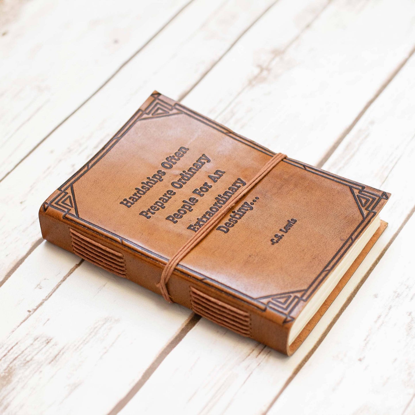 Hardships And Extraordinary Journey C.S. Lewis Notebook