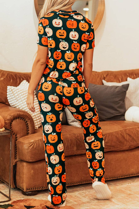 Halloween Shirt and Pants Pajama Set