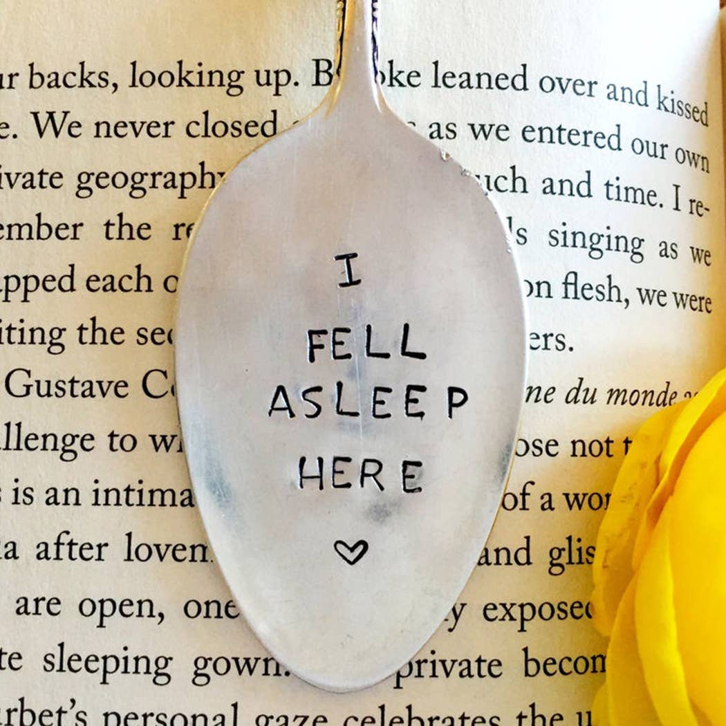 Fell Asleep Bookmark