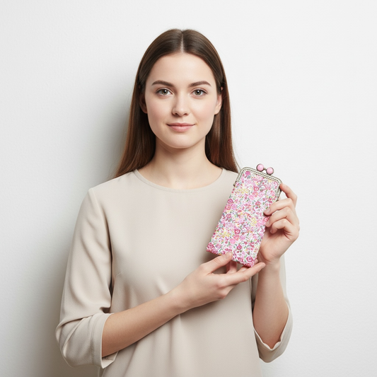 Eyeglass Case - Emma & Georgina - Pink