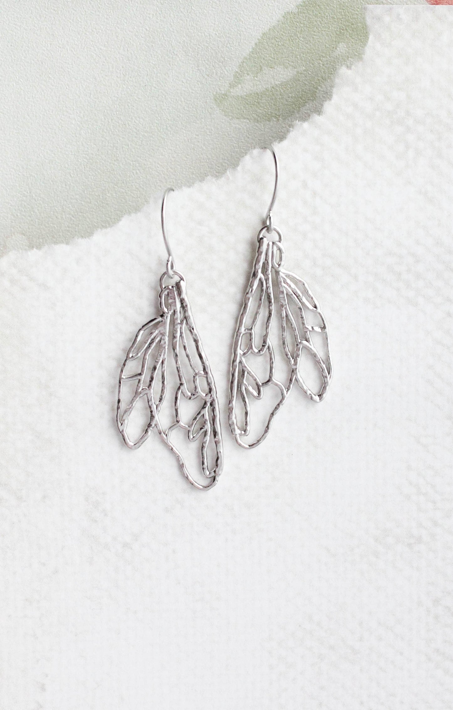 Filigree Wing Earrings
