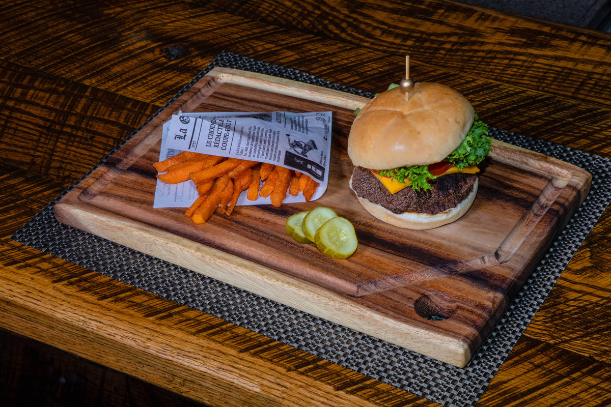 Live Edge Hanging Square Board