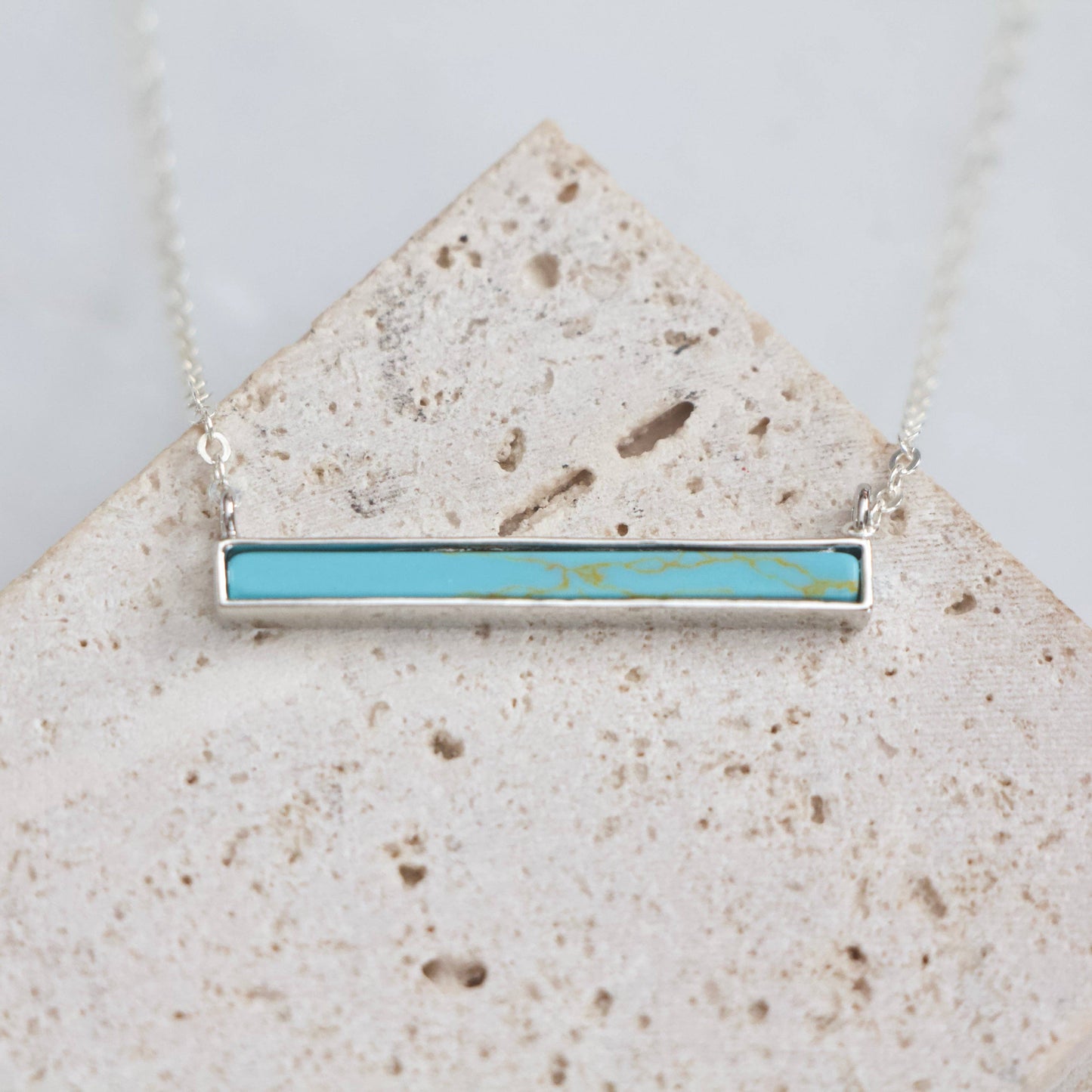 Turquoise/ White Turquoise Necklace