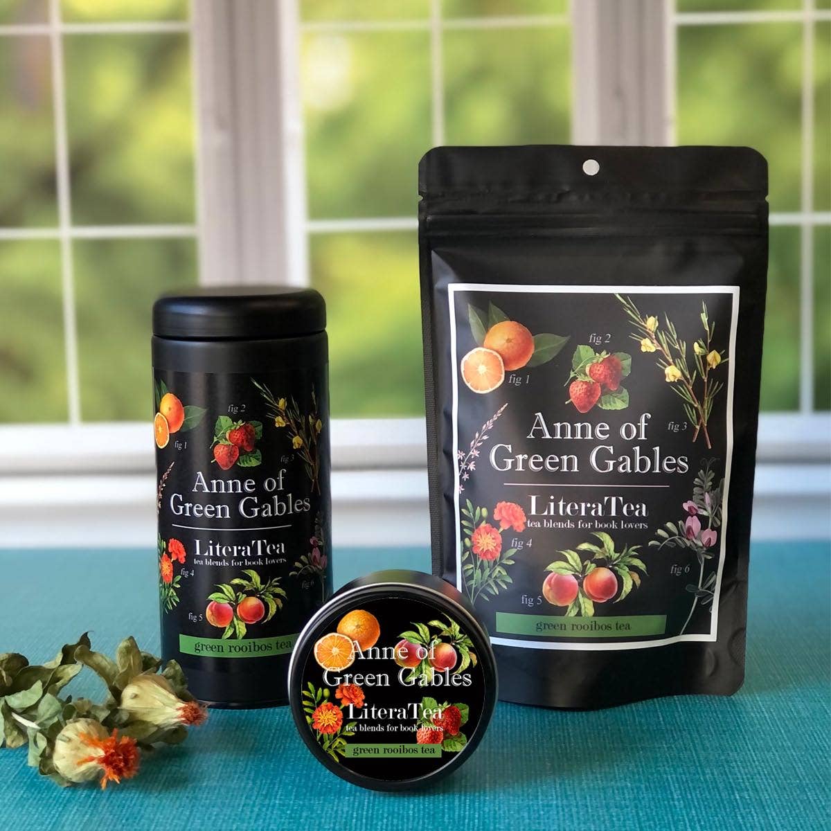 Anne of Green Gables Green Rooibos Botanical Loose Left Tea