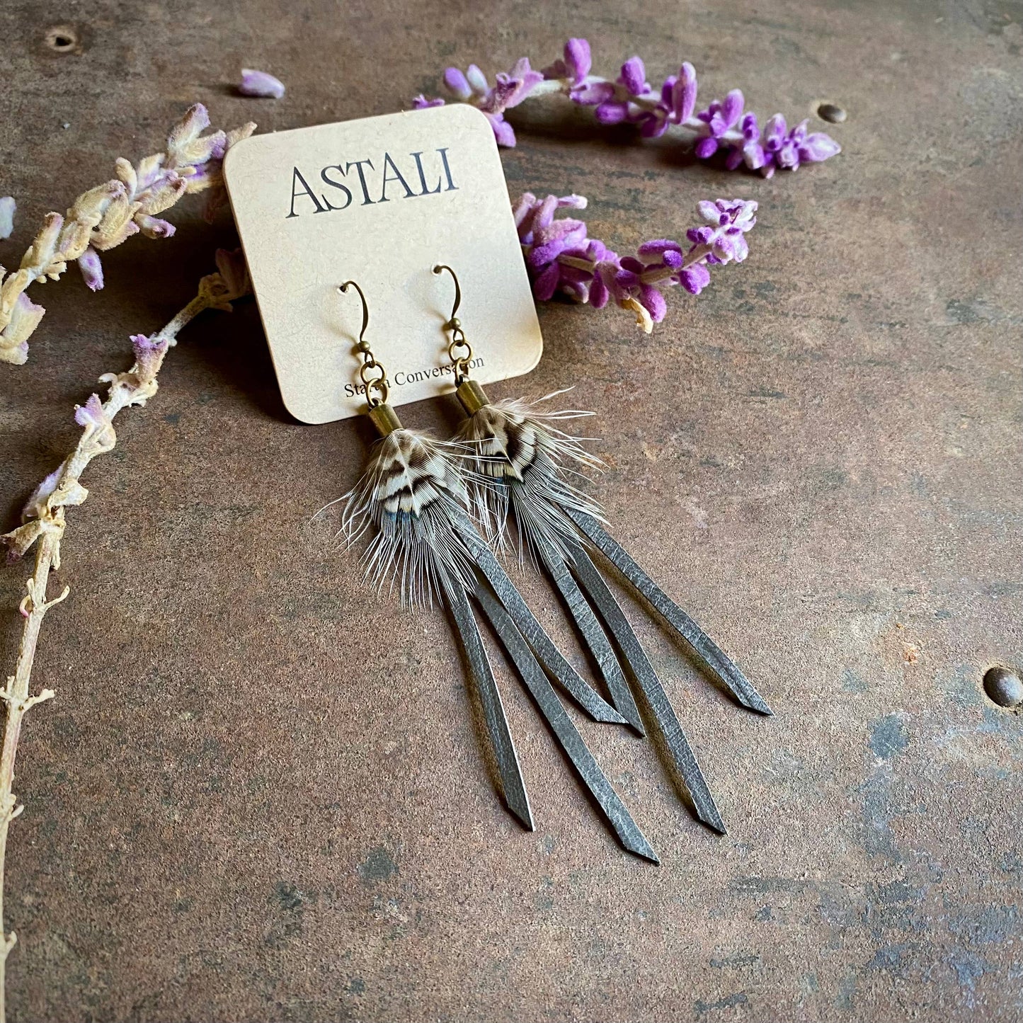 Feather Mini Earrings