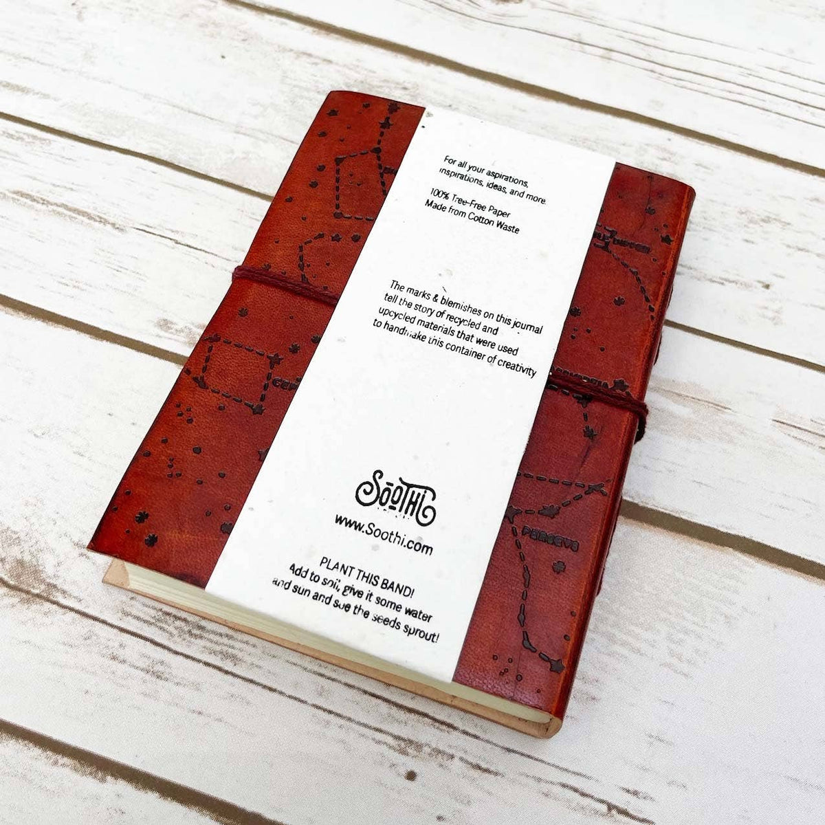 Weird And  Wonderful Leather Journal - 5x7 Lined