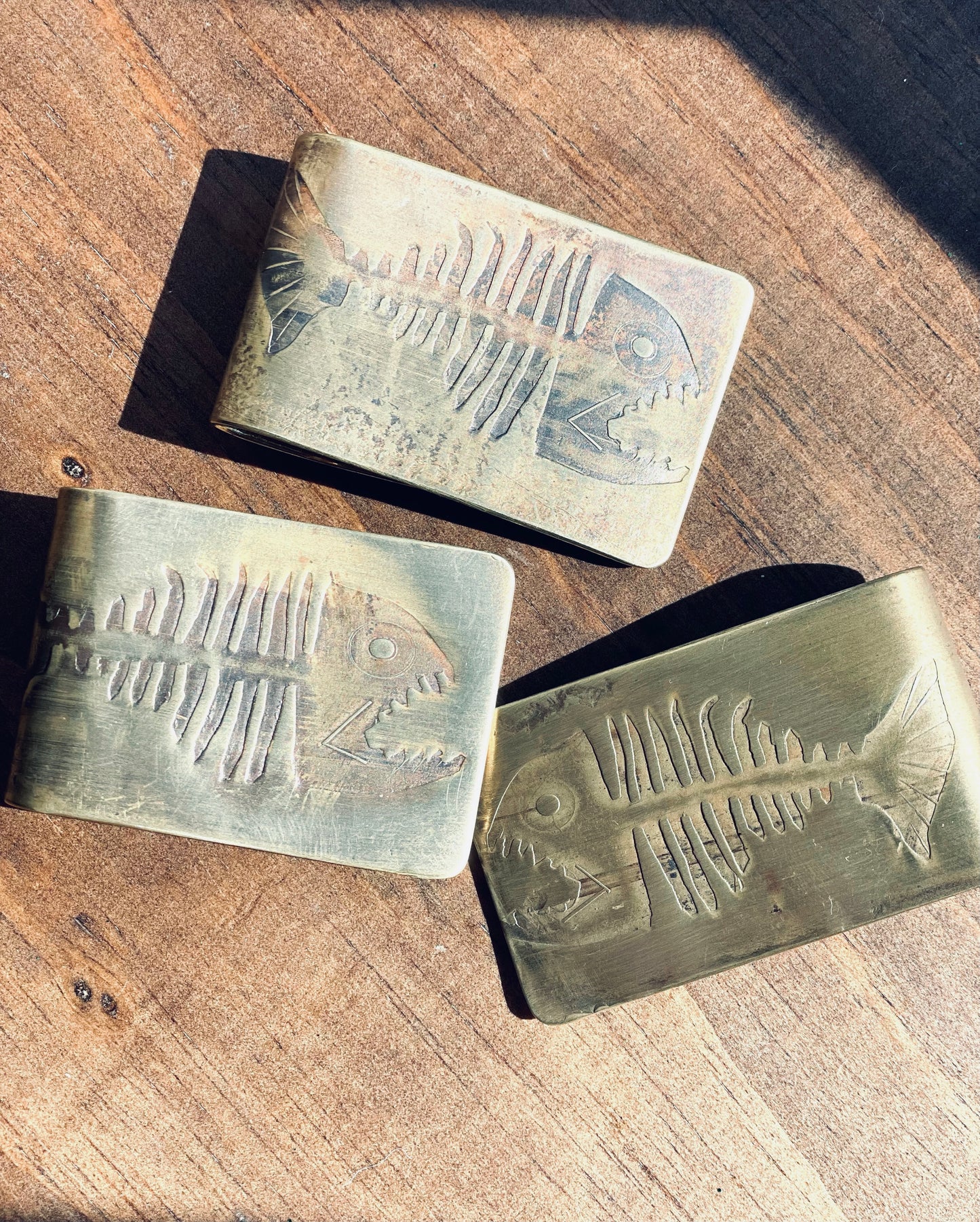 Fossil Fish Money Clip