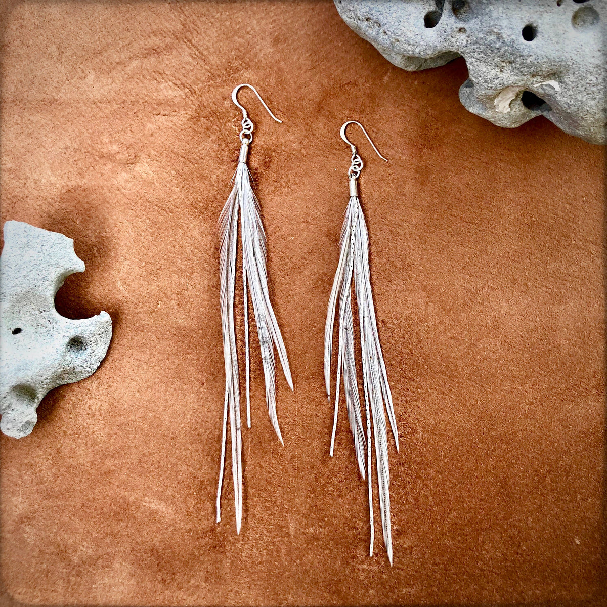 Mini Feather Earrings