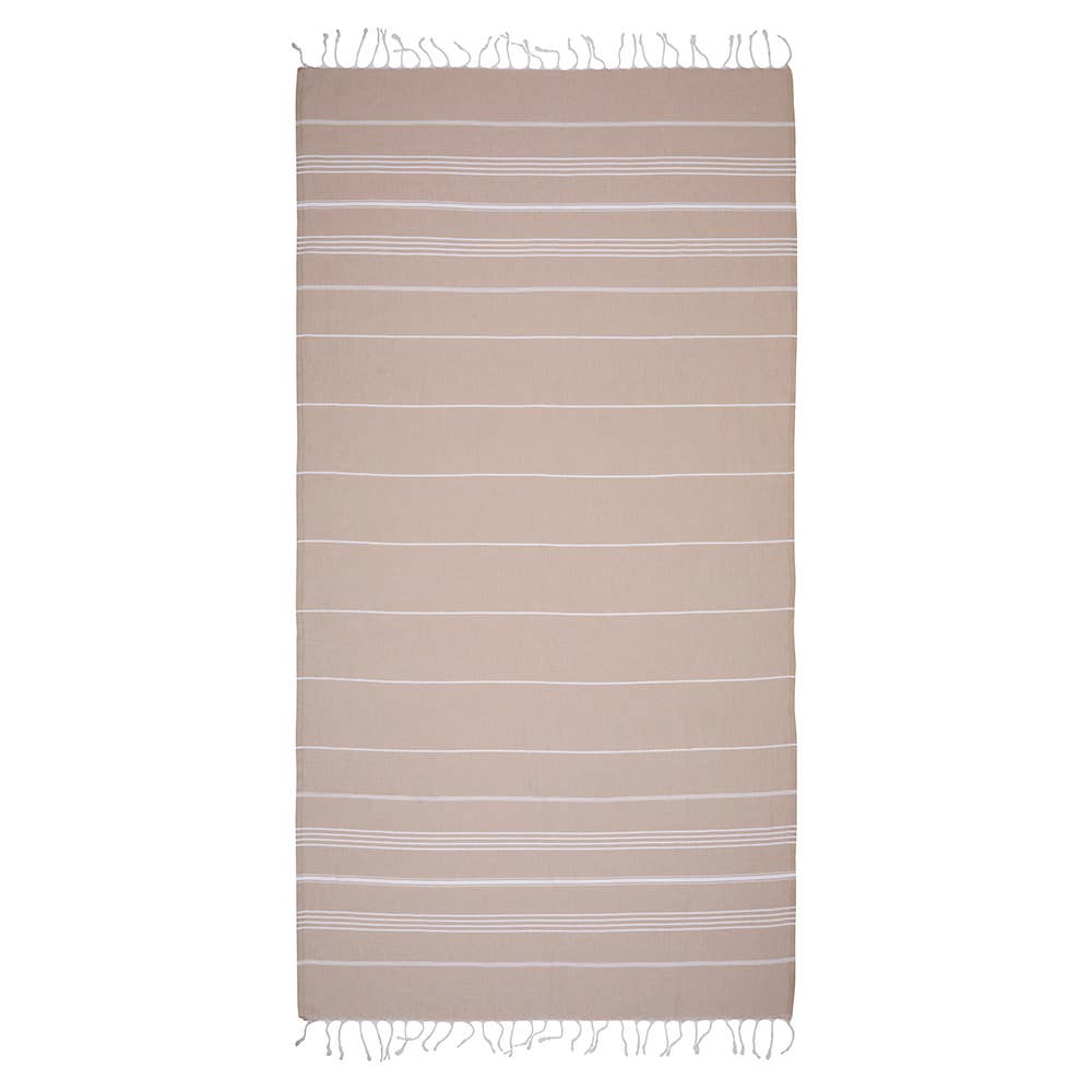 Classic Beige Turkish Towel