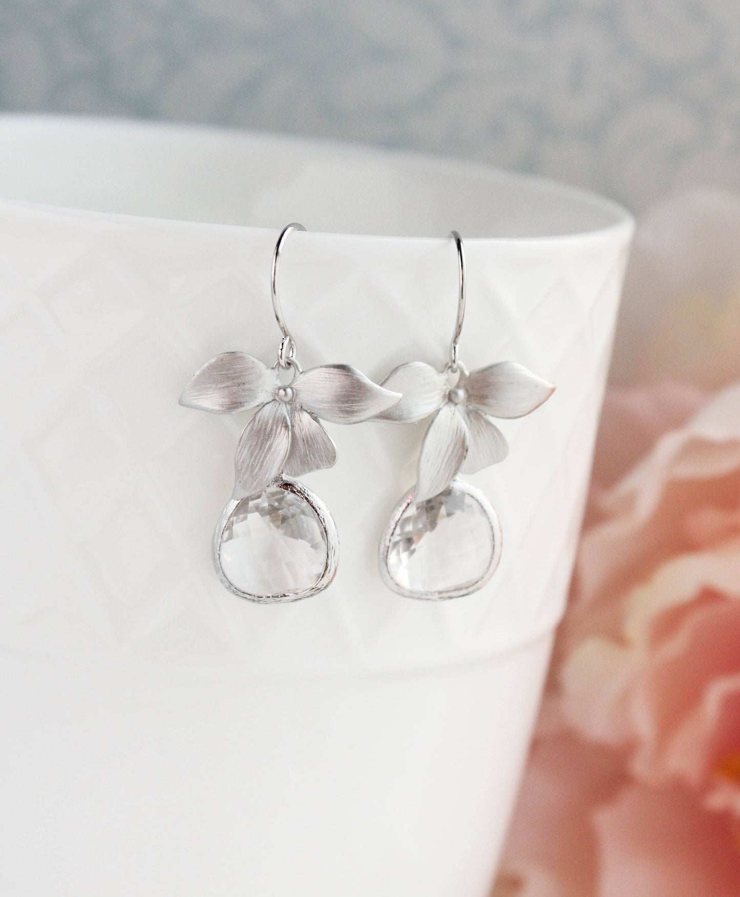 Orchid Earrings