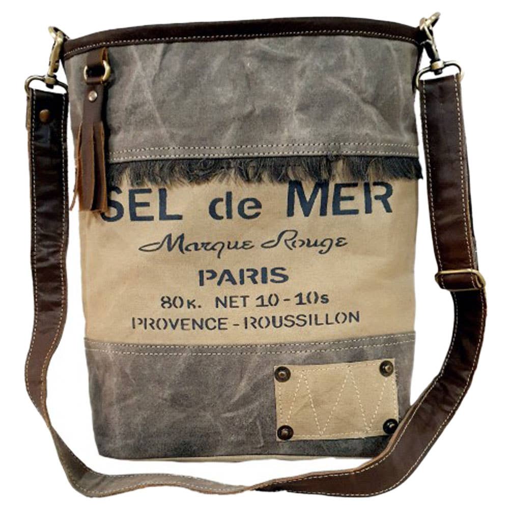 Del Mer Canvas Shoulder Bag