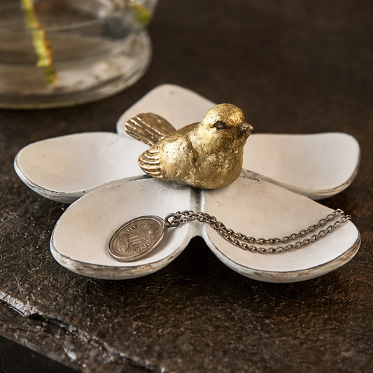 Pewter Five Petal Tray