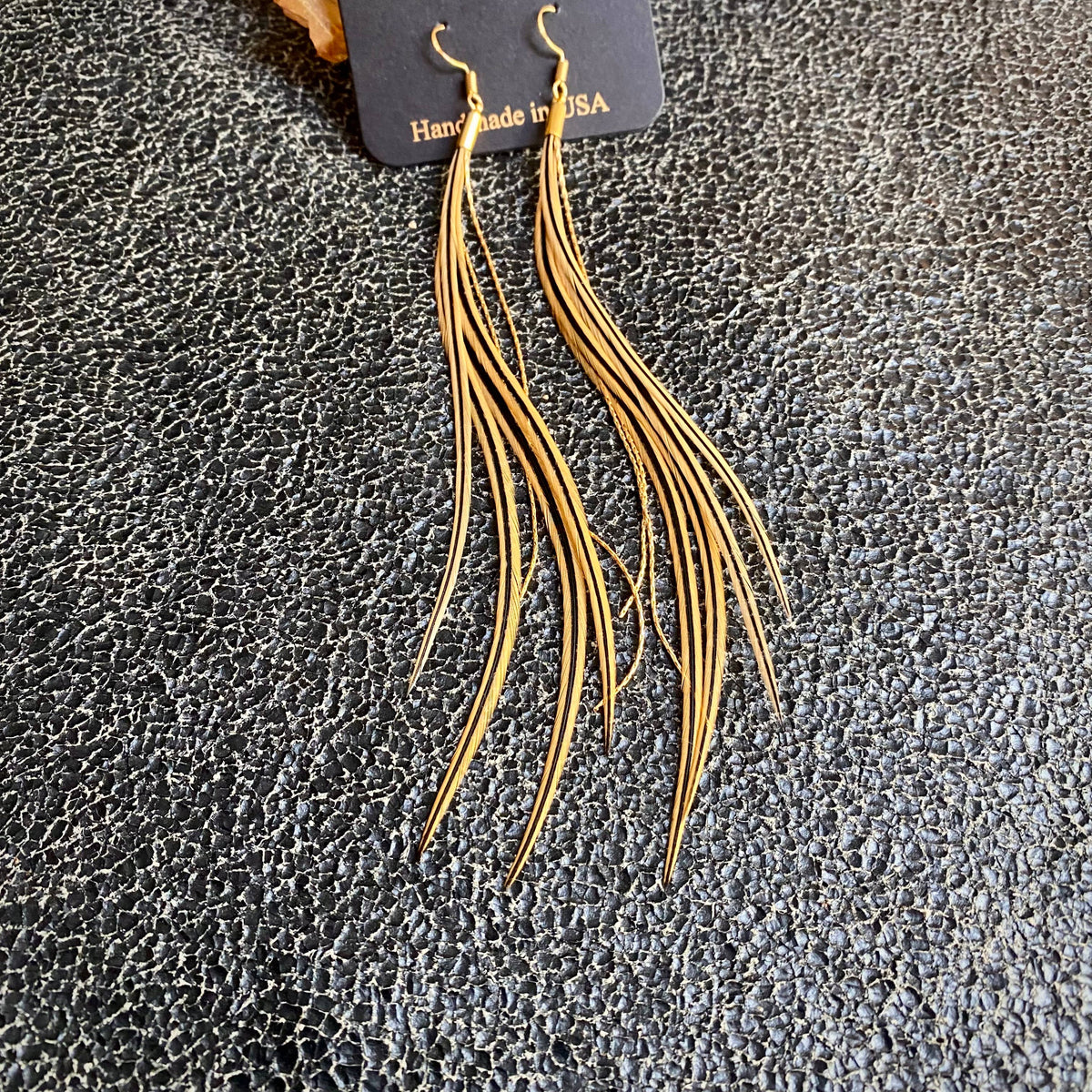 Mini Feather Earrings
