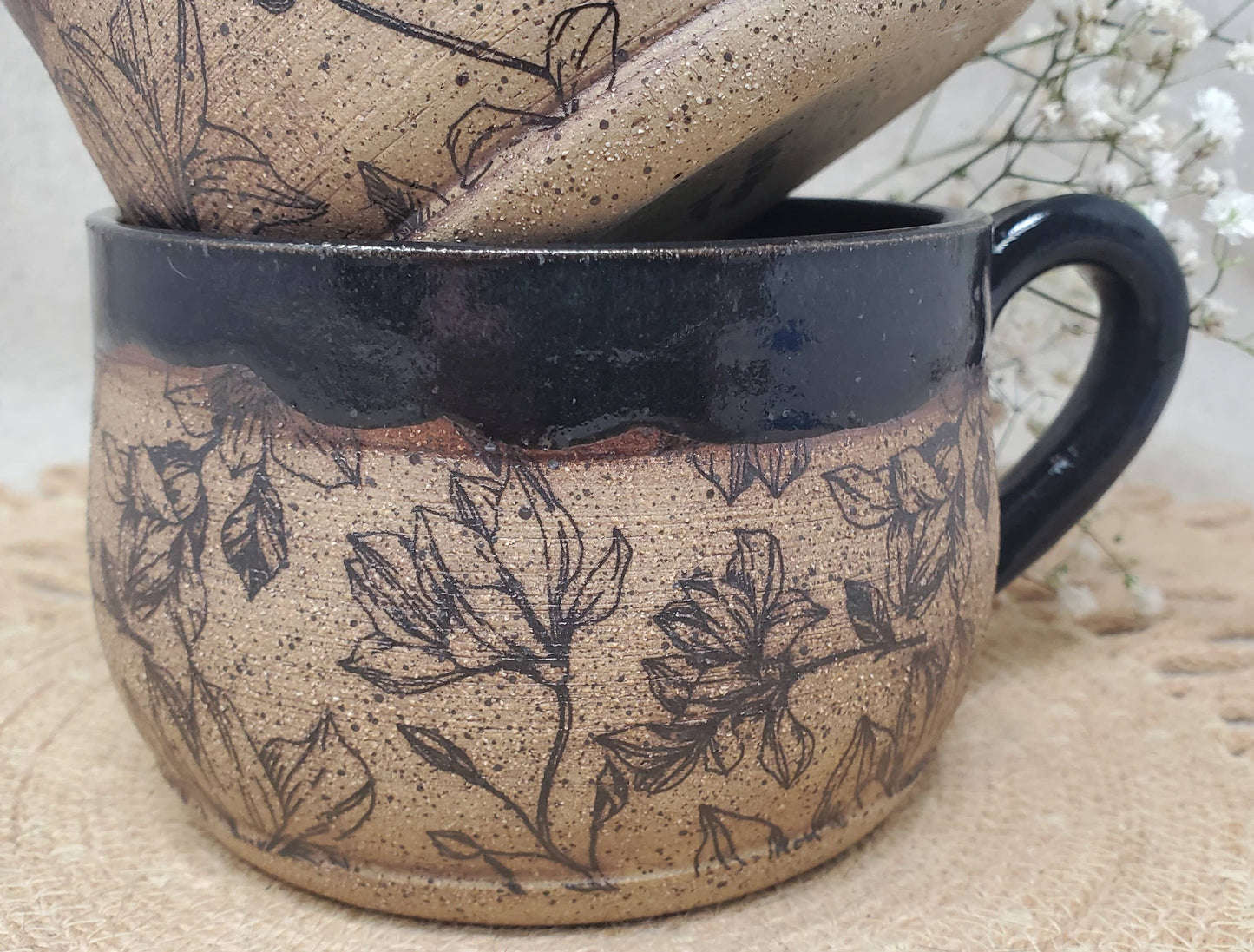 Rustic Magnolia Soup Bowl